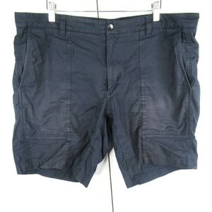 Theory Ditmas Cargo Shorts Black Stretch